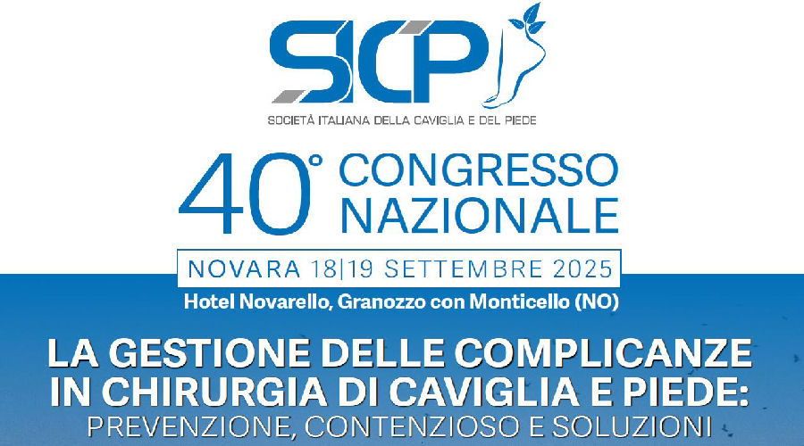 Clicca per accedere all'articolo La Gestione delle Complicanze in Chirurgia di Caviglia e Piede: PREVENZIONE, CONTENZIOSO E SOLUZIONI