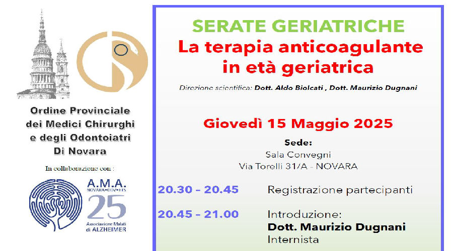 Clicca per accedere all'articolo SERATE GERIATRICHE