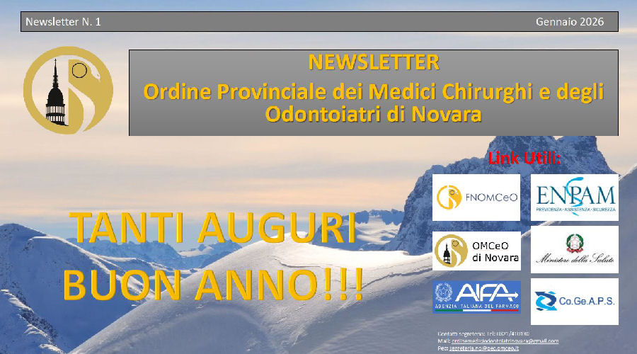 Clicca per accedere all'articolo Newsletter N. 1  2026