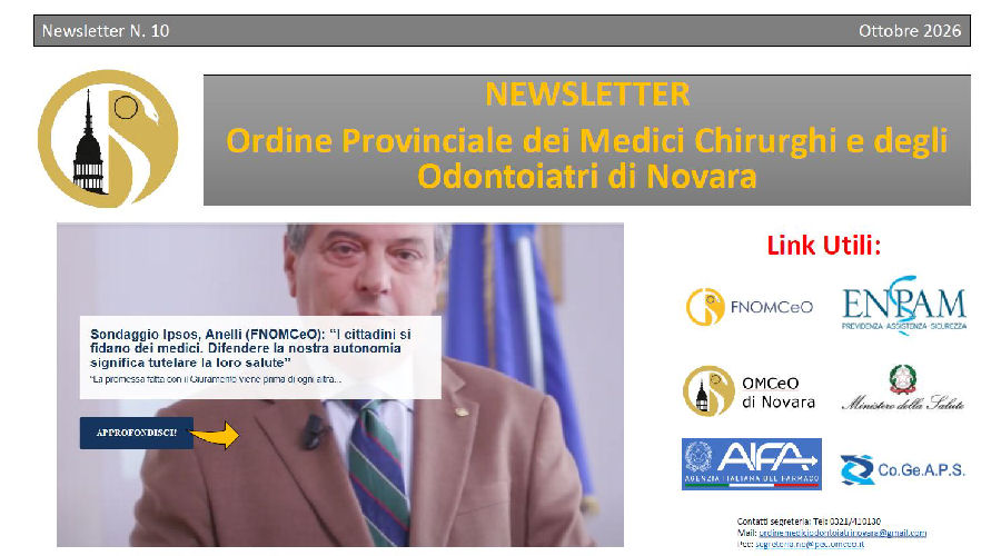 Clicca per accedere all'articolo Newsletter N. 10  2026
