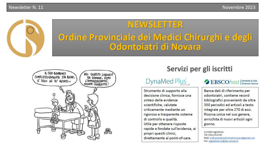 Clicca per accedere all'articolo Newsletter N.11  2023