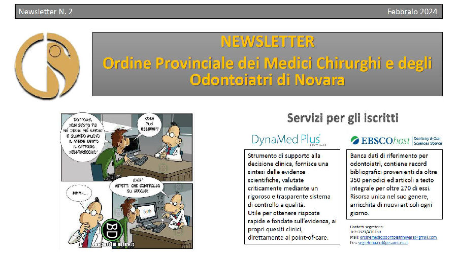 Clicca per accedere all'articolo Newsletter N. 2  2024