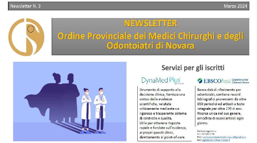 Clicca per accedere all'articolo Newsletter N. 3  2024